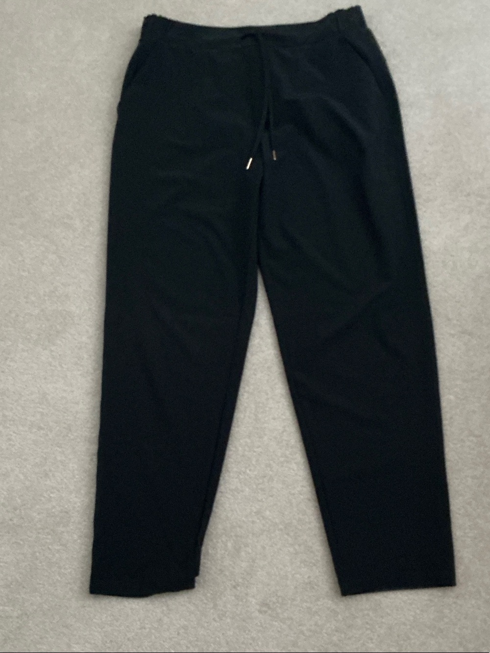 Skechers Women's Black Straight-Leg Slip-In Pants